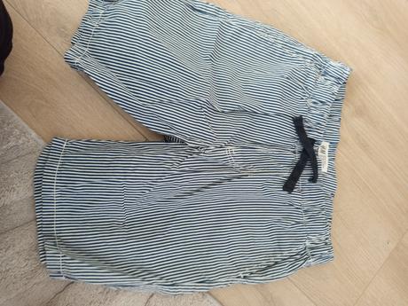 Letné tričká+kraťasy, h&m,140