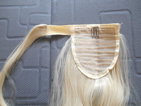 Príčeskový cop so suchým zipsom na omotanie, 