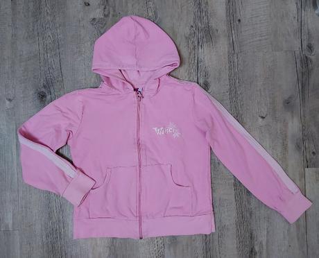 2 dievčenské mikiny, 134