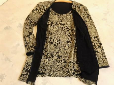 Tielko/top s kabátikom, xxl