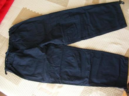 Bavl.modre nohavice, 128