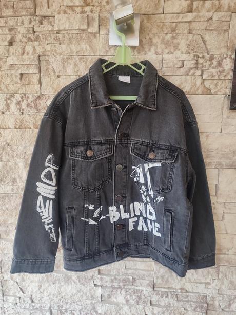 Riflová bunda, zara,140