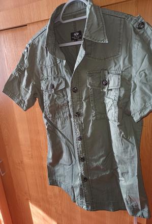 Khaki košeľa l/xl, l