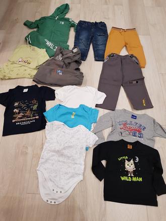 Balík veci pre chlapca veľkosť. 98 / 2-3 roky, 86–98