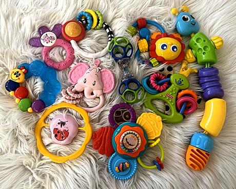 Hrkalky hryzatka spolu 10ks, 