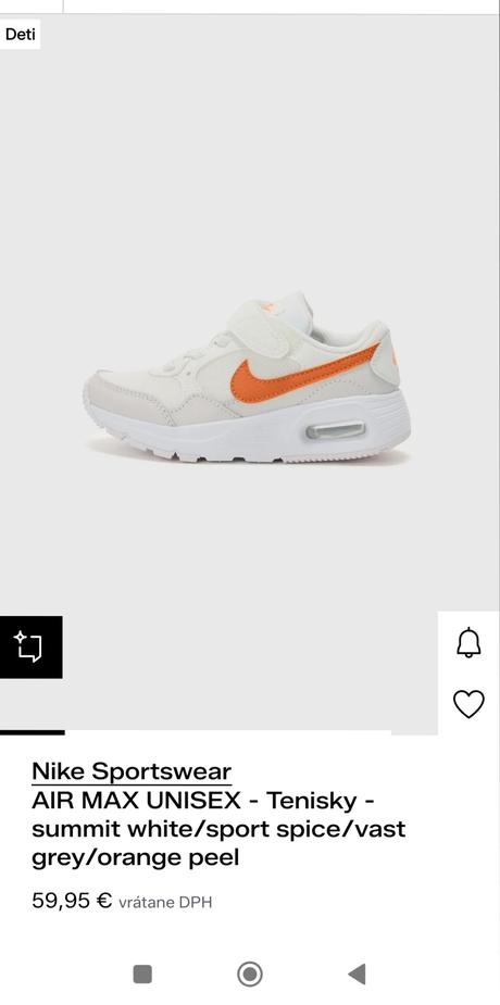 Tenisky nike air max, nike,35