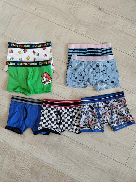 Boxerky super mário, h&m,122