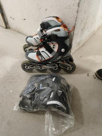 Dámske kolieskové korčule veľ. 38, 38