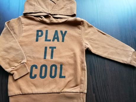 Hnedá mikina, h&m,98