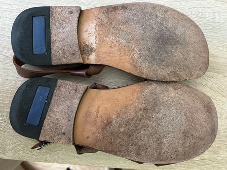 Handmade sandále, kožené, 41