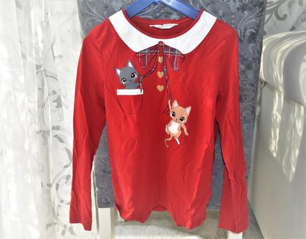 Vianočné tričko hm-134/140, h&m,134
