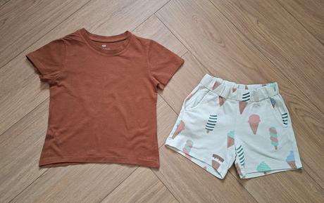 Chlapčenská súprava (tričko + kraťasy), lindex,98
