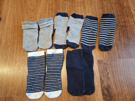 5ks hrubých ponožiek 23-26, 23