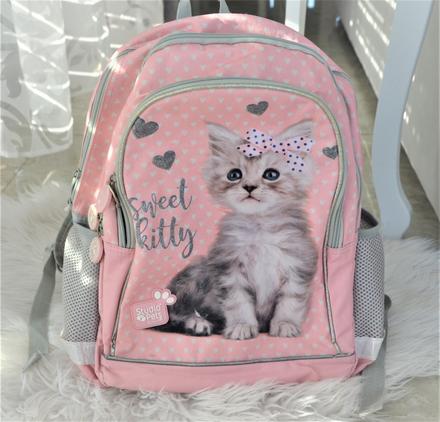 Školská taška -mačička, 