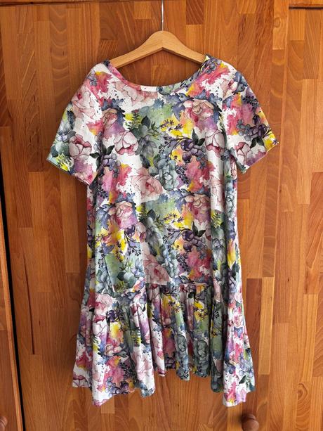 Šaty ľanove od ushyte, 128