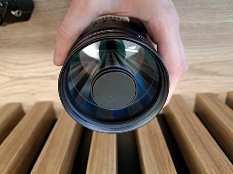 Fujifilm x-e1 + objektív vivitar 500 mm f/8, fuji