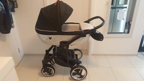 Kočiar 3v1junama mirror satin+ odrážadlo, vanička,, junama,junama mirror