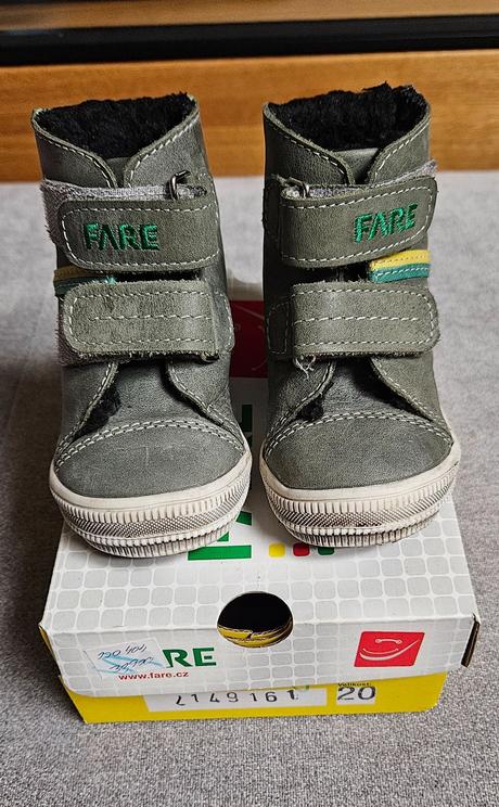 Čižmy zn. fare veľ.20, fare,20