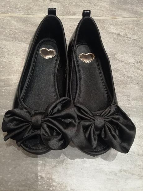 Lakovky s mašľou ham, v29, vd 17,5 cm, h&m,29