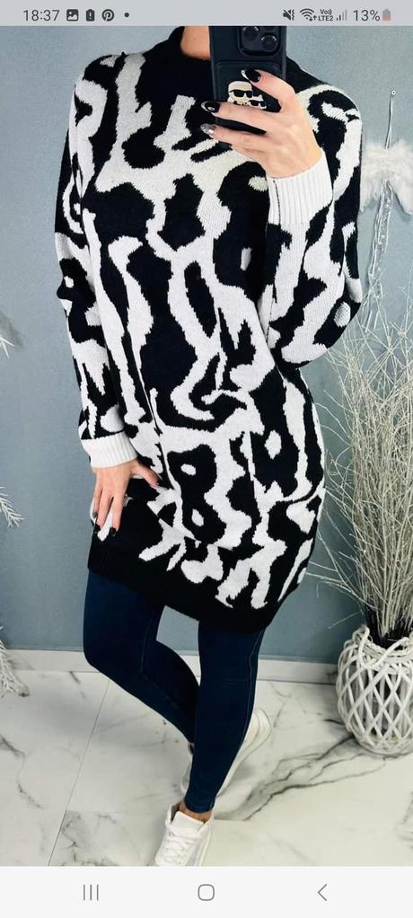 Predĺžený pulóver, 