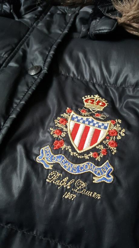 Original ralph lauren paperova zimna bunda velkost, ralph lauren,m
