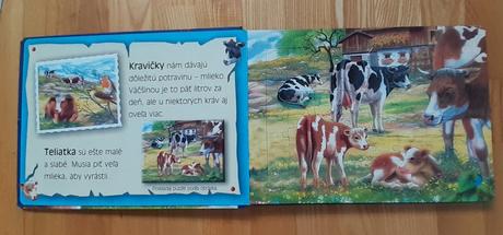 Na farme- kniha a puzzle, 