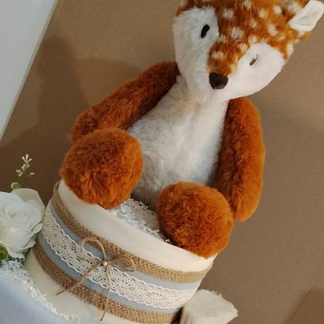 Plienková torta líščie objatie - pre chlapčeka,