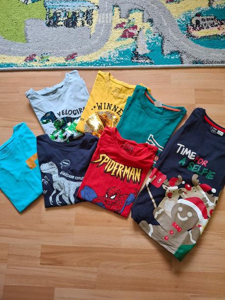 Chlapč.tricka dlhy rukav 134, 134