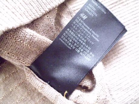 Tenký oversize, h&m,m