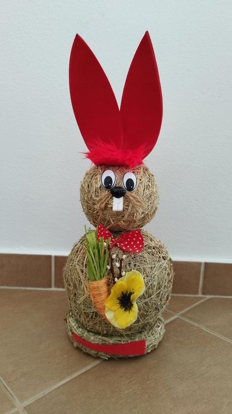 Veľkonočný zajačik dekorácia, 