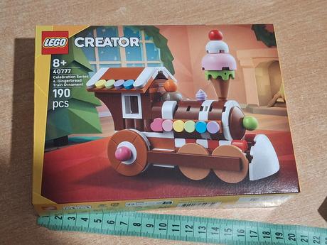 Vlak lego 40777 vianočný medovníkový vláčik,