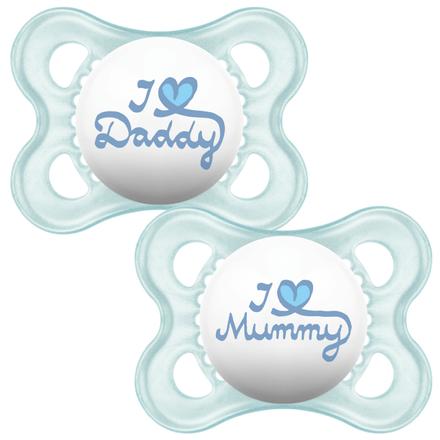 Mam cumlík style chlapec ortodontický 2ks, 0m+, mam