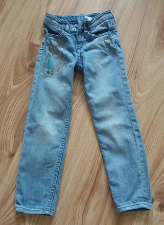 Dievčenské rifle h&m č.110, h&m,110