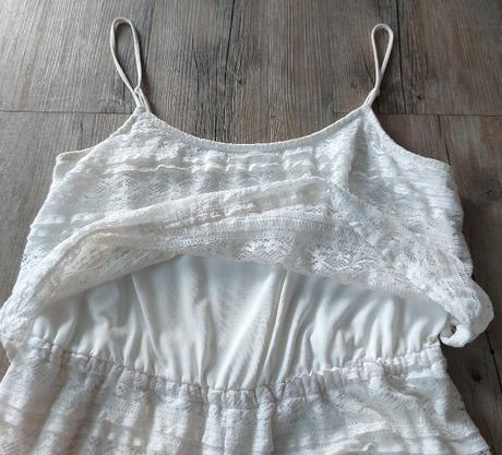 Čipkovaný overal, h&m,38