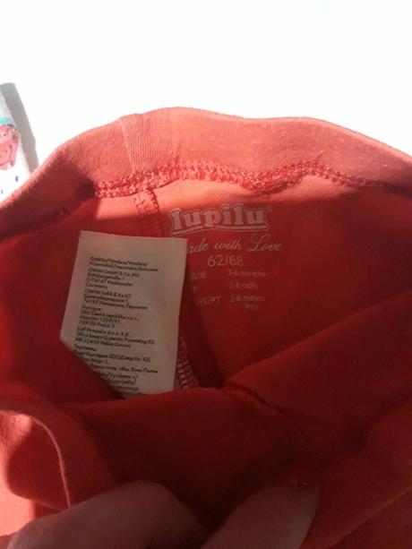 Dievčenské legíny lupilu 62/68, lupilu,68