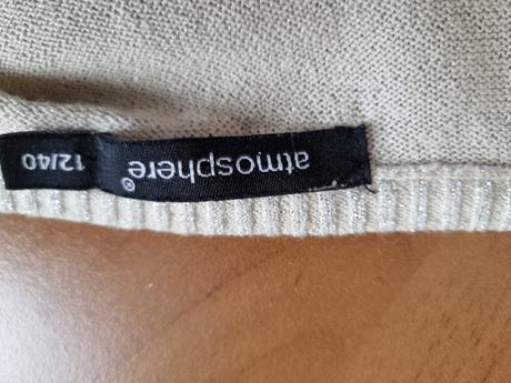 Krémový svetrík atmosphere 38, atmosphere,38