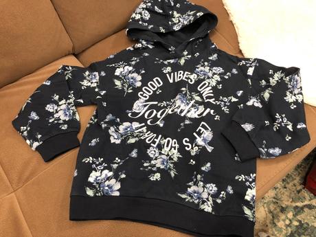 Mikina s kvetmi 110/116, kappahl,110