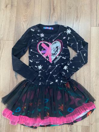 Dievcenske saty desigual 134/140, desigual,134