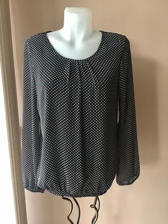 Krasna bodkovana bluzka/2, m