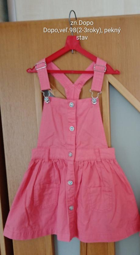 Satová sukňa na traky zn.dopodopo veľ.98, dopodopo,98