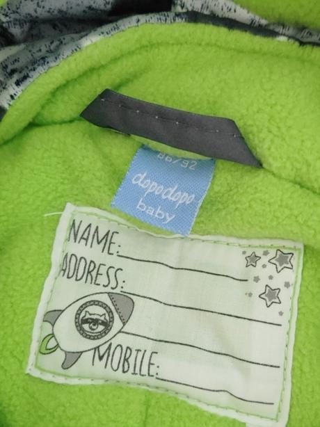 Zimná kombinéza, dopodopo,86