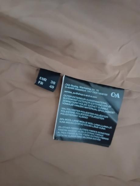 Dámsky kabát c&a, c&a,m