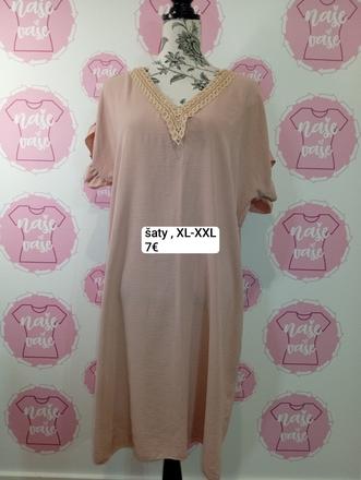 Voľne ľahké šaty, xxl