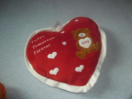 Vankúš srdiečko,
