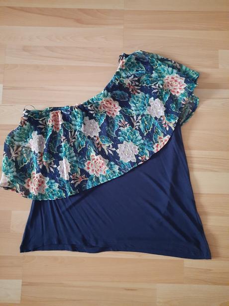 Blúzka na jedno rameno, l