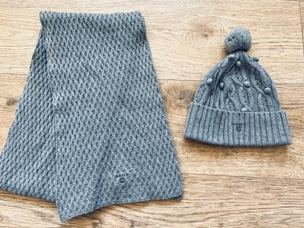 Set čiapka + šal, gant,l