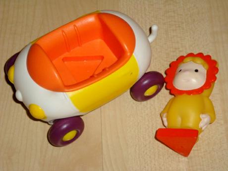 Autíčko/vozidlo smoby s figúrkou, 