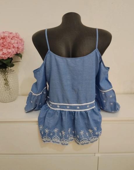 Miss selfridge luxusná vyšívaná blúzka boho chic, miss selfridge,38