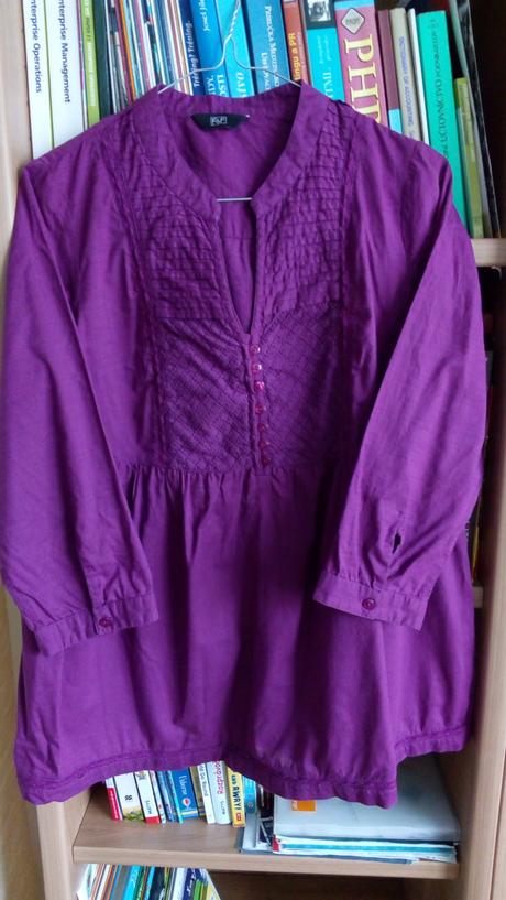 2 tehotenske bluzky (velk. 40/l) - len top stav, h&m,l