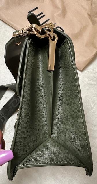 Khaki ružová kabelka na plece zn. liu jo originál, liu jo